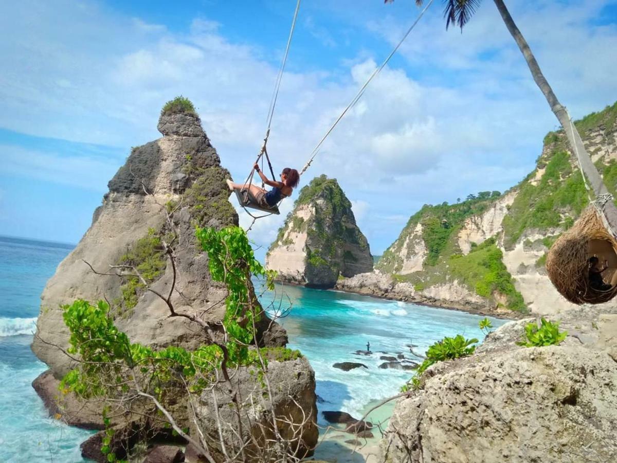 Kubu Artha Bungalow Nusa Penida Ped Exteriör bild